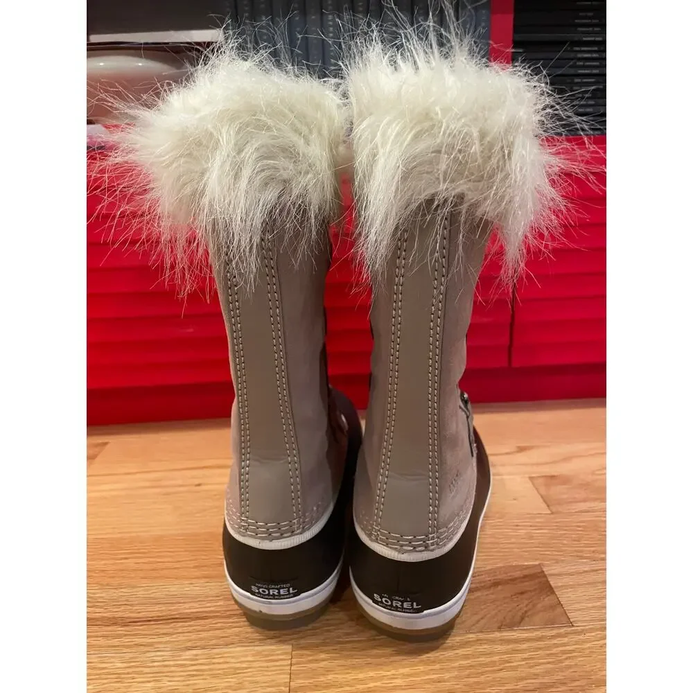 Sorel  Joan of‎ Arctic Waterproof Boot (Women) Size 6 Fawn/ Omega Taupe